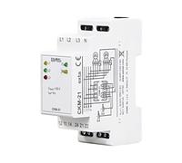 Relé de monitoreo de voltaje CKM-21 para carril DIN CK SPDT x2 4s ZAMEL
