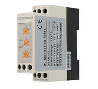 Relé de monitoreo de voltaje de DC 12V Relé de protección contra sobrevoltaje y bajo voltaje Carril de guía 35MM 13-17V 10-14V