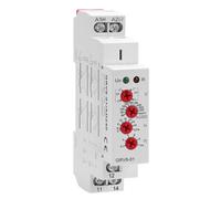 Relé de Monitoreo Monofásico GRV8-01, Estabilizador de Tensión AC/DC110-240V, Protección contra sobretensión y subtensión con función de bloqueo automático y monitoreo inteligente