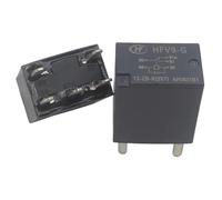 Relé de potencia electromagnética de CC de control central automotriz de 5 pines HFV9-G 12 24-ZS-R R(257) 2 unidades