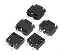 Relé de reajuste automático 5 A-30 A, protección contra sobrecarga, fusible térmico, material compuesto, resistente, interruptor de protección de sobrecarga para niños, coche eléctrico, RC