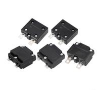Relé de reajuste automático, interruptor de fusible, 5 A-30 A, protección contra sobrecarga para coches eléctricos infantiles y vehículos RC, material compuesto térmico (10 A)