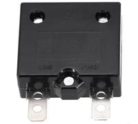 Relé de reajuste automático, interruptor de fusible, 5 A-30 A, protección contra sobrecarga para coches eléctricos infantiles y vehículos RC, material compuesto térmico (25 A)