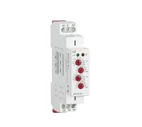 Relé de repetición temporizador ajustable multifunción SPDT AC220V 16A AC/DC12V-240V ciclo asimétrico protección eléctrica(2SPDT AC230V)