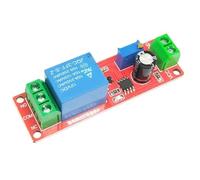 Relé de retardo de tiempo DC 5V 12V NE555, interruptor de Control de temporizador de sincronización, relés de coche, ciclo de trabajo de generación de pulso, 1 Uds.(5 Pcs,12V)