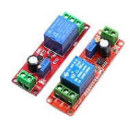 Relé de retardo de tiempo DC 5V 12V, relé de tiempo NE555, relé de sincronización, interruptor de Control del temporizador, relés for automóviles, ciclo de trabajo de generación de pulso(12V-10PCS)