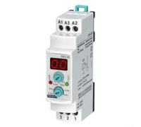 Relé de retardo de tiempo digital Drv-08 con pantalla LED para panel de control industrial Ac220v 10a 1no 1nc Contacto Din Rail Mount Timer 0.1s a 99h Rango Blanco Abs Housing Automation Equipment