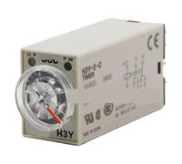 Relé de retardo de tiempo H3Y-2-C DC24V, relés de interruptor temporizador de 24 voltios, 1S, 5S, 10S, 30S, 60S, 3M, 24 VCC(H3Y-2-C 24VDC 5S)