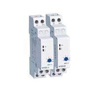 Relé de retardo de tiempo serie NTE8 (3 unidades), control de apagado y encendido, NTE8-A, NTE8-B, 10 s, 120 s, 480 s, CA 220 V, CC 24 V, temporizador digital de riel DIN.(AC 220V,NTE8-B 1-10S)