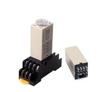 Relé de retardo pequeño H3Y-4, CC 12 V, 24 V, 14 pines, 1 s/5 s/10 s/30 s/60 s/5 m/10 m/30 m, 1 unidad(0-30seconds DC12V)