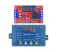 Relé de retardo programable compatible con señal de interruptor y entrada de señal de nivel para un control de sincronización fiable en entornos domésticos e industriales (24 V)