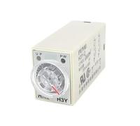 Relé de retardo temporizador con control perilla CA 250 V, 5 A, 0-60 segundos, H3Y-2 Industrial Electrical Relays