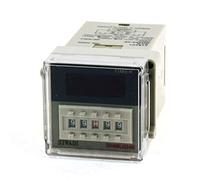 Relé de retardo temporizador programable 4 dígitos AC220V 8P 0.01S-99H99M DH48S-2Z