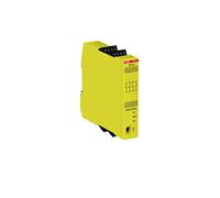 Relé de seguridad SSR10 24VDC, 24VDC, 3 NA+1 NC, sin retardo (Referencia: ABB 2TLA010050R0000)