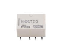 Relé de señal HFD4-3/4,5/5/12/24VDC 2A/8 pines HFD4-V-5 /HFD4-V-12/HFD4-V-24 1 Uds(HFD4/12-S (贴片) 12VDC)