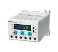 Relé de sobrecarga digital SOPR-3DE, protector de motor, relé de sobrecarga térmica(Un 24AC DC,10-120A)