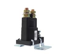 Relé de solenoide arranque coche, relé 500A/12V/24V, 4 terminales, interruptor encendido, aislador batería Dual, Contactor automático(24V Continuous)