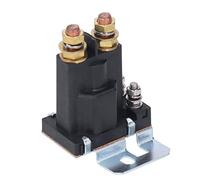 Relé de solenoide de arranque 500A 30W Bobina de latón Relé de arranque de motor de acero inoxidable 12VDC para coche ATV UTV Moto de nieve Carro de Cortacésped