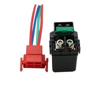Relé de solenoide de Arranque de Motocicleta Compatible con RVF750R RVF750 RVT1000 RVT1000R SH150I ST1100 ST1300 ST1300A ST1300P ST1300PA VFR750(Relay and Plug)
