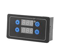 Relé de temporizador de ciclo, relé de temporizador de retardo de ciclo ajustable YF-4, módulo, tablero de retardo de temporización de pantalla digital, 12 V CC, para motor, cadena de luces
