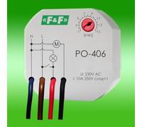 Relé de tiempo 1Z 10A 1-15min 230V AC retardado PO-406