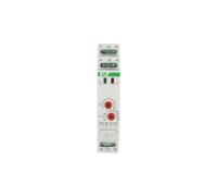 Relé de tiempo 1P 10A 0,1seg-576h 230V AC, 24V PC PCR-515DUO