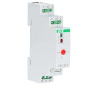 Relé de tiempo 1P 10A 1-15min 24V AC/DC residuos retrasados PO-415-24V f&f 5908312595595