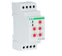 Relé de tiempo 2P 8A 0,1sek-576h 12-264V AC/DC multifunción PCU-520UNI f&f 5908312597735