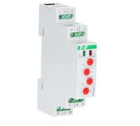 Relé de tiempo 2P 8A 0.1sek-576h 230V AC retardado encendido/apagado, cíclico PCU-507 f&f 5908312594413