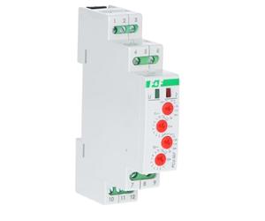 Relé de tiempo 2P 8A 0.1sek-576h 230V AC retardado encendido/apagado, cíclico PCU-507 f&f 5908312594413