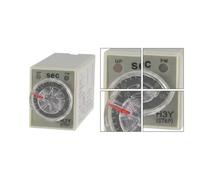 Relé de tiempo ajustable 220 V CA 0 - 30 s 8 pines H3Y(ST6P)-2 para
