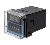 Relé de Tiempo, ATS48A-1Z Pantalla Digital Relé de Tiempo Retardo Módulo de relé Temporizador Relé Temporizador 220 V