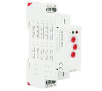 Relé de Tiempo de Retardo, 35mm Montaje en Riel Din Ac 220V Grt8-M1 Relé de Retardo de Tiempo Multifuncional con 10 Funciones Montaje en Riel Din Ac 220V Ca Máx