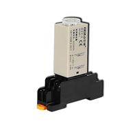 Relé de tiempo de retardo de encendido H3Y-2 interruptor temporizador pequeño de 8 pines DC12V24vAC220v 1S 5S 10S 30S 60S 3 metros 5M 10M 30M 60M(DC12,5S)