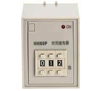 Relé de tiempo de retardo HHS5P AC380V AC220V DC24V 9,9 S 99 S 99 M 9,99 S 99,9 S 999 S(HHS5P 9.9S DC24V)