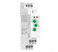 Relé de tiempo GRT6-M2 con función de apagado de retardo 0,1 segundos a 10 días Rango ajustable Salida 2SPDT AC220V AC/DC 24-240V (AC230V)