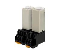 Relé de tiempo H3Y-2-C AC220V DC24V 1S 5S 10S 30S 60S(H3Y-2 DC24V 0-60M without Base)