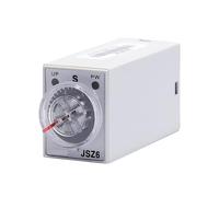 Relé de tiempo JSZ6 retardo de encendido 8 pines 5A2 abierto 2 cerrado 220V24V ajuste preciso 30s60s(JSZ6 2 5min DC24V)
