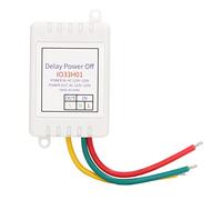 Relé de Tiempo multifunción, Tablero de Interruptor de retardo de Tiempo de Entrada de 110 V-220 V, Controlador de retardo de Temporizador Ajustable, Tablero de Interruptor de (con Carcasa)