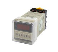 Relé de Tiempo Relé de Tiempo con Pantalla Digital DH48S-S, Interruptor de Control de Tiempo, Control de Bucle, Dispositivo de retardo Ajustable, 220 V, 24 V CA(380V)