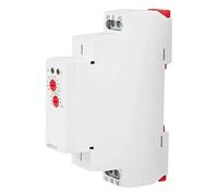 Relé de Tiempo Temporizador de Retardo Mini Montaje en Riel DIN Entrada AC DC 12V a 240V para Automatización Industrial y Control de Circuitos