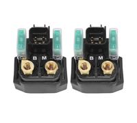 Relé del solenoide de arranque de motocicleta Compatible con SV650 SV1000 SV 650 1000 S TL1000R TL1000S se adapta al intruso VL800 VL1500 funciona con Boulevard VLR1800(2 pcs)