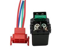 Relé del solenoide de arranque de motocicletas Compatible con W650 VN2000 VN1500 ZZR600 Vulcan 2000 Classic Vulcan C1500 Modelos nómadas clásicos Drifter(Relé y enchufe)