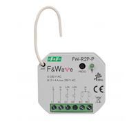 Relé doble inalámbrico biestable para caja FW FW-R2P-P