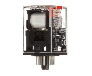 Relé DPDT Omron MK-S 230VAC 10A Con LED Y Botón De Prueba - MKSN8494C