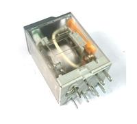 Relé eléctrico enchufable en miniatura con LED RXM2A 2CO 12A 12 VDC-110 VDC 24 VAC-230 VAC Solenoide(RXM2AB2CD 36DC)