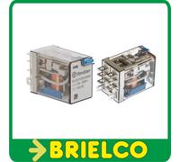 RELE ELECTROMAGNETICO INDUSTRIAL 24VDC 12A FINDER 56.32 DPDT 8 PIN 4.8MM BD11691
