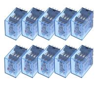 Relé electromagnético MY4NJ HH54P MY4N-J de 14 pines CA/CC, 12 V, 24 V, 36 V, 48 V, 110 V, 220 V y 380 V.(DC,110V)
