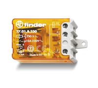 Finder Serie 27 - Relé para interruptor unipolar, 1 NA, 230 V CA