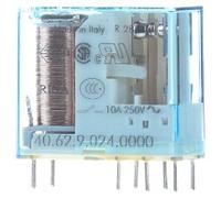 Finder 1315007 40.62.9.024.0000 - Relé Printrelais 24 V/DC 10 A, 2 cambiadores, 1 unidad